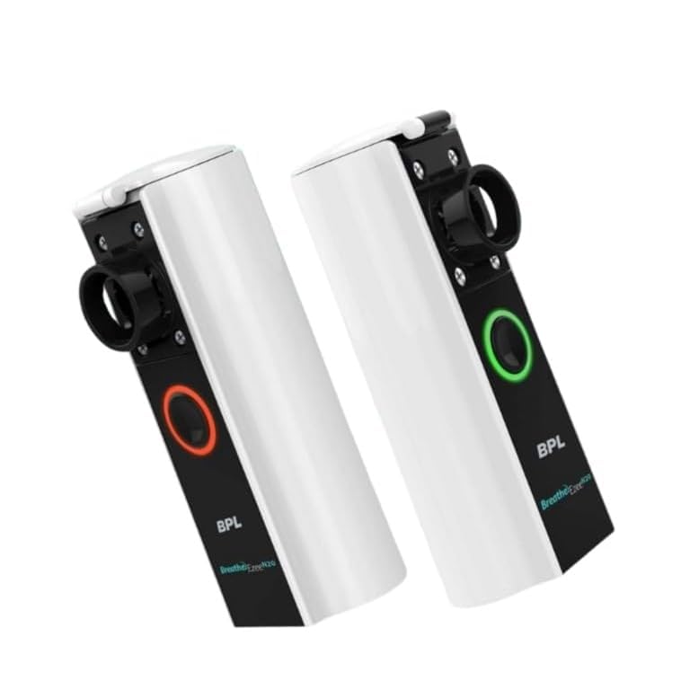 BPL Medical Technologies Breath Ezee N20 Handheld Mesh Nebulizer Machine - Cool Mist Inhaler, No Noise, Personal Inhalers For Breathing Problems Lightweight, Travel Friendly For Adults & Kids - White - Image 2