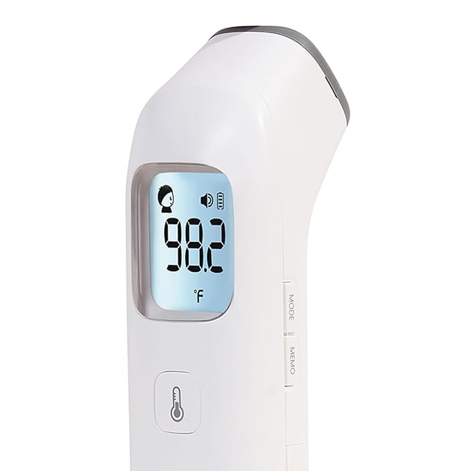 BPL Medical Technologies Accudigit F4 Non Contact Infrared Thermometer - Fast & Accurate Forehead Thermometer for Adults & Kids (White) - Image 6
