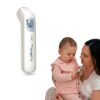 BPL Medical Technologies Accudigit F4 Non Contact Infrared Thermometer - Fast & Accurate Forehead Thermometer for Adults & Kids (White)