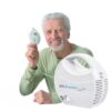 BPL Medical Technologies Breathe Ezee N8 Nebulizer Low Noise Compressor Nebulizer Machine for Adults and Kids with Mask - (White)