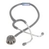 BPL Medical Technologies ST-06 Stainless Steel Dual Premium Adult Chest Piece Stethoscope|High Acoustic Level, Versatile Chestpiece for Adult & Pediatric Use|Medical Instrument for Auscultation - Grey